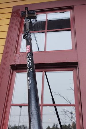 How to clean salt spray off windows for marshfield waterfront homes
